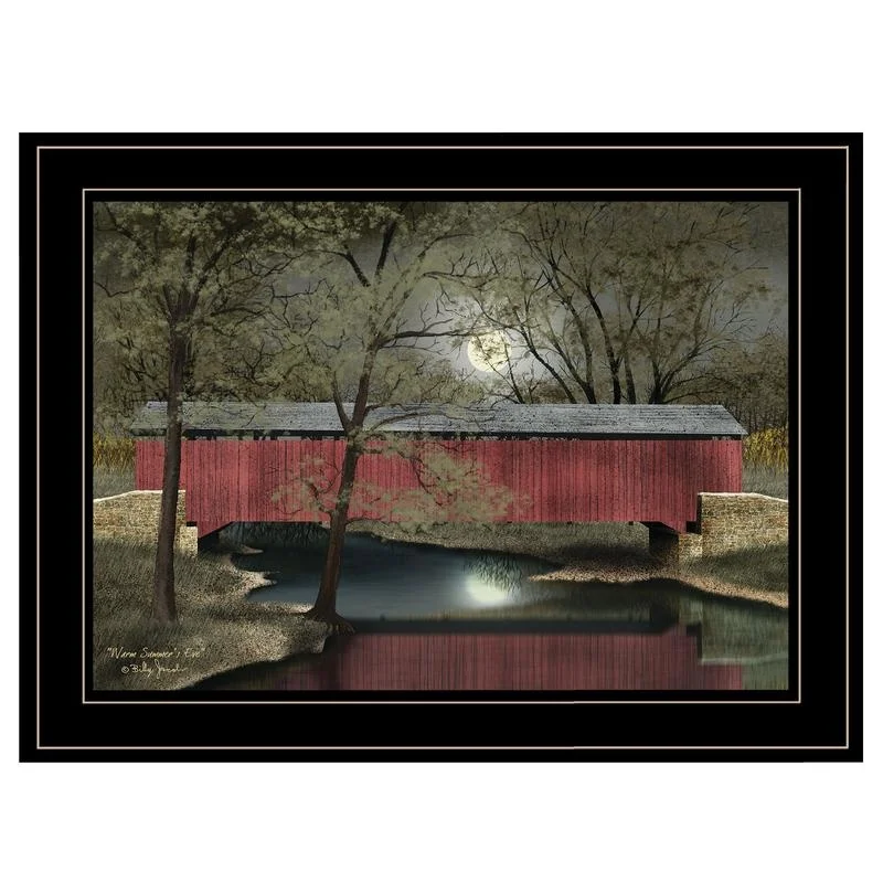 Warm Summer's Eve Framed Print Black Frame Ready to Hang
Warm Summer's Eve Framed Print Black Frame Ready to Hang