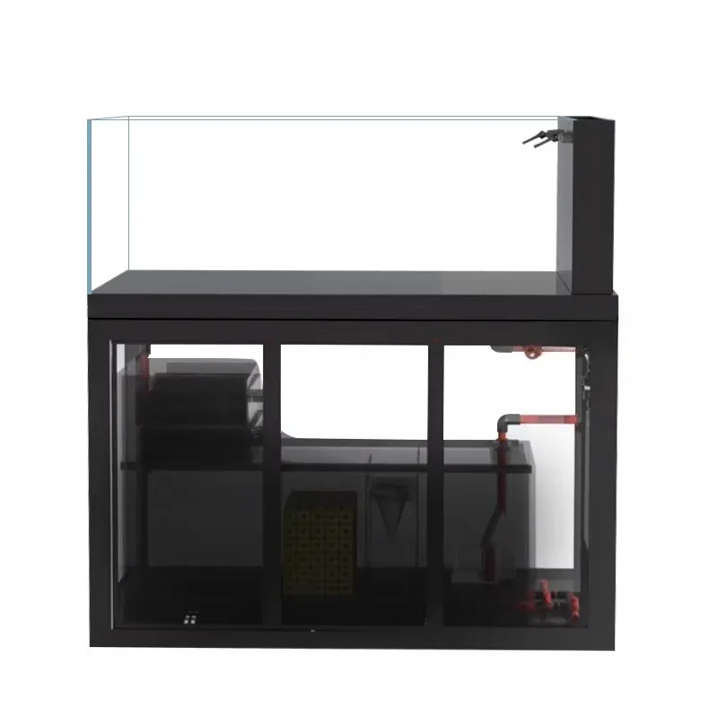 Aquarium Fish Tank 120CM Factory Medium-sized Ultra Clear Glass Aluminium Alloy Aquariums with Filter System Free Water Change
Aquarium Fish Tank 120CM Factory Medium-sized Ultra Clear Glass Aluminium Alloy Aquariums with Filter System Free Water Change