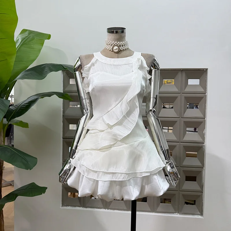 in Sle Salt System Lace Trim Flowing Silk Color Top Pumpkin Bubble ort f Skirt Slimming Summer Outfit Women's Fa...
in Sle Salt System Lace Trim Flowing Silk Color Top Pumpkin Bubble ort f Skirt Slimming Summer Outfit Women's Fa...