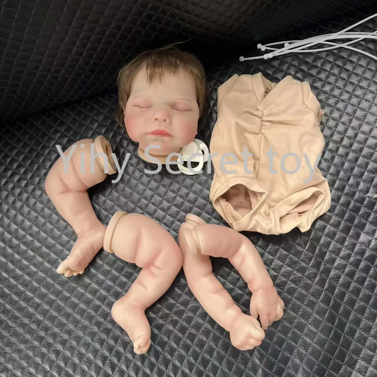19inch Reborn Doll Kit Marley Lifelike Already Painted Reborn Doll Parts with Detailed Veins Handmade Reborn Kit Name on Back
19inch Reborn Doll Kit Marley Lifelike Already Painted Reborn Doll Parts with Detailed Veins Handmade Reborn Kit Name on Back