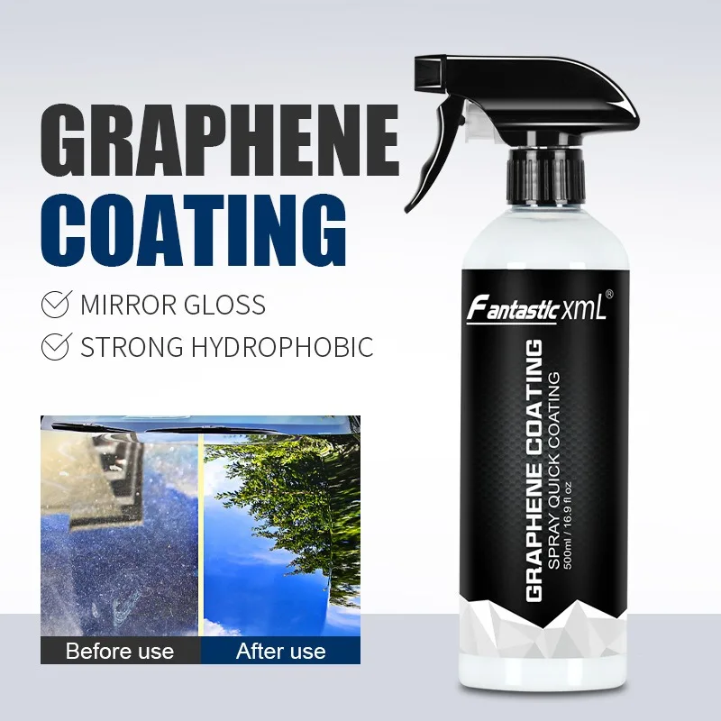Graphene Ceramic Coating Car Surface Nano Spray Liquid Repair Scratches Wax Crystal Plating Coating Paint Care Cars Detailing
Graphene Ceramic Coating Car Surface Nano Spray Liquid Repair Scratches Wax Crystal Plating Coating Paint Care Cars Detailing