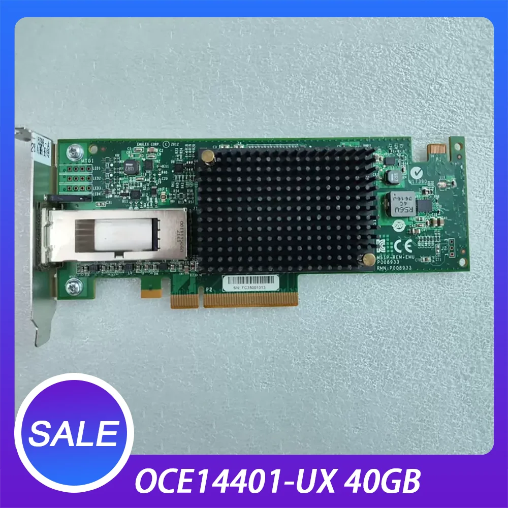 40GB single-port Fibre Channel network card OCE14401-UX
40GB single-port Fibre Channel network card OCE14401-UX