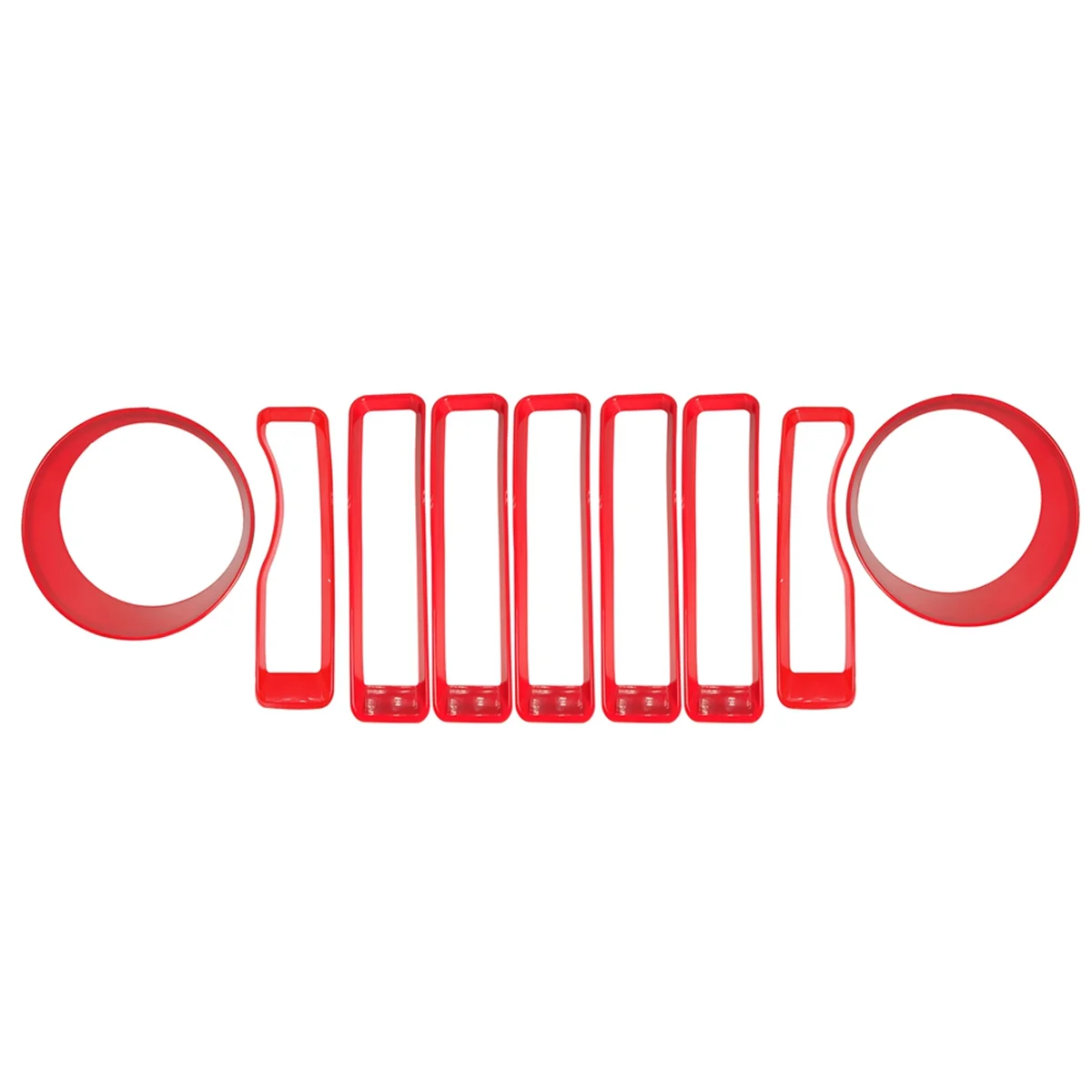 Red Front Grille Frame Headlight Ring Mesh Ring for Wrangler 2018 New Model Jeep Exterior
Red Front Grille Frame Headlight Ring Mesh Ring for Wrangler 2018 New Model Jeep Exterior