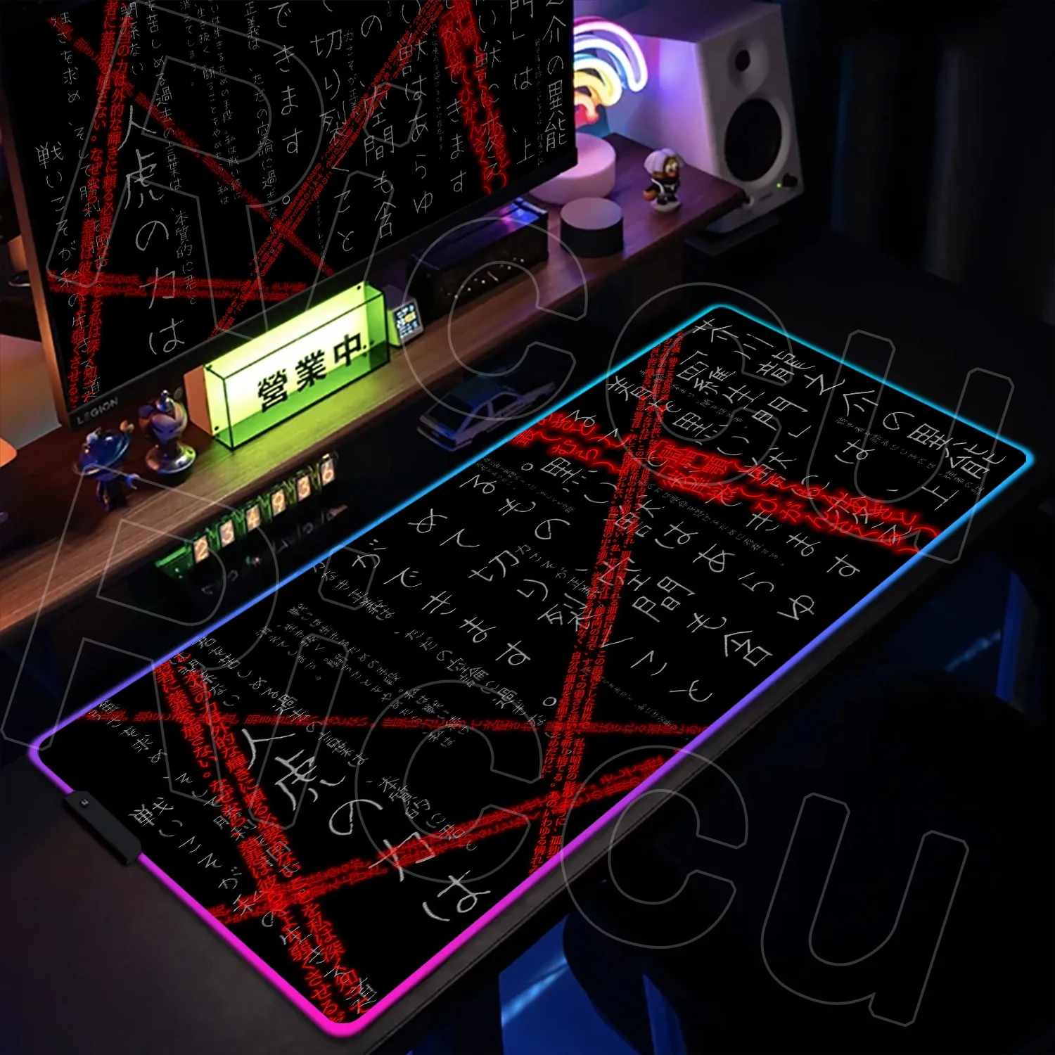 RGB HD XXL Mysterious Text Mouse Pad Large Computer Office MousePad Computer Gaming Anti-Slip Rubber Keyboard Table LED Desk Mat
RGB HD XXL Mysterious Text Mouse Pad Large Computer Office MousePad Computer Gaming Anti-Slip Rubber Keyboard Table LED Desk Mat
