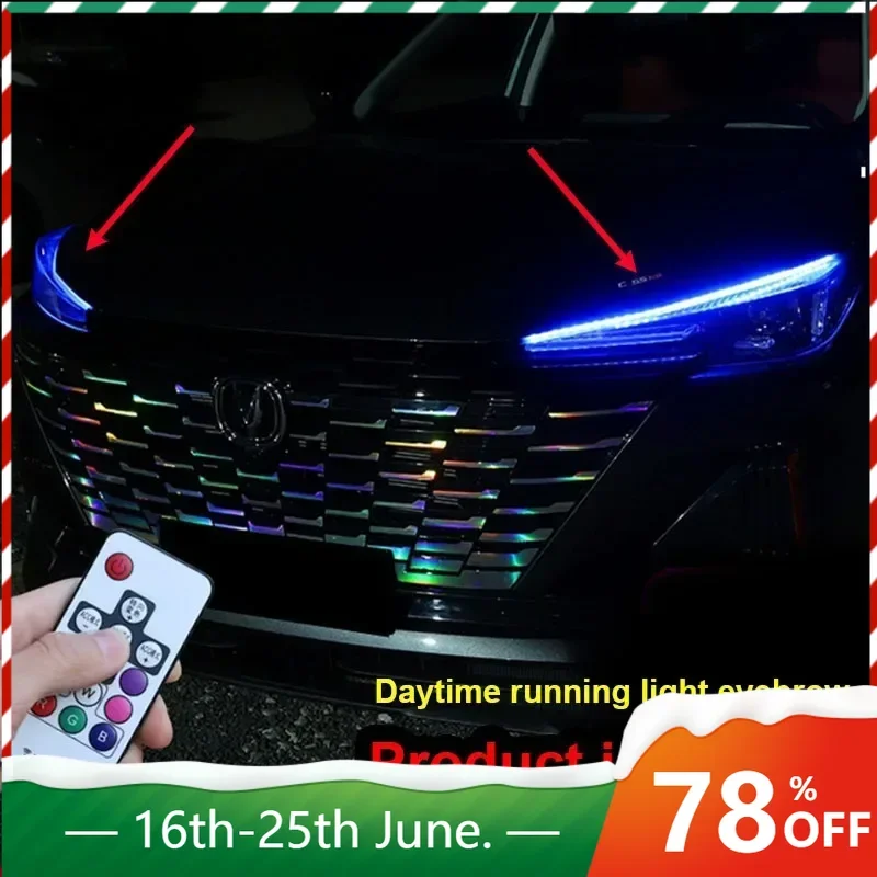 2 шт. для Changan CS55 PLUS 2023, лампа для бровей, специальная модификация, индикатор направления потока, красочный стример, светильник Cs55plus 2024
2 шт. для Changan CS55 PLUS 2023, лампа для бровей, специальная модификация, индикатор направления потока, красочный стример, светильник Cs55plus 2024