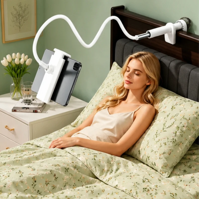 2PCS 120CM Flexible Long Arm Phone & Tablet Holder, 360° Rotatable Bed Clip Stand, Universal Bracket for iPad
2PCS 120CM Flexible Long Arm Phone & Tablet Holder, 360° Rotatable Bed Clip Stand, Universal Bracket for iPad