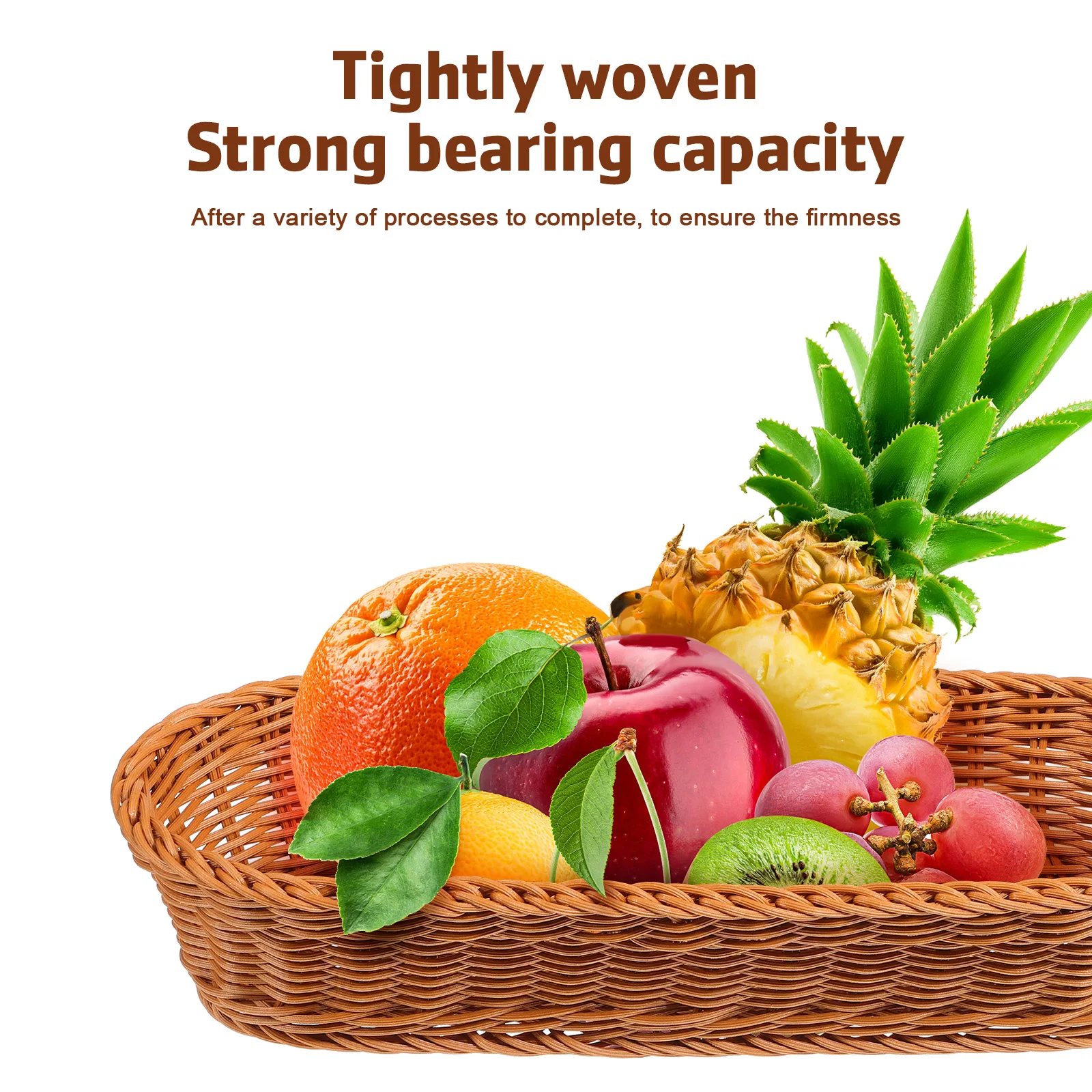 1pcs Woven Bread Basket Large Capacity Storage Fruit Snacks Hamper Baskets Natural Seagrass Multifunctional Kitchen for Home
1pcs Woven Bread Basket Large Capacity Storage Fruit Snacks Hamper Baskets Natural Seagrass Multifunctional Kitchen for Home