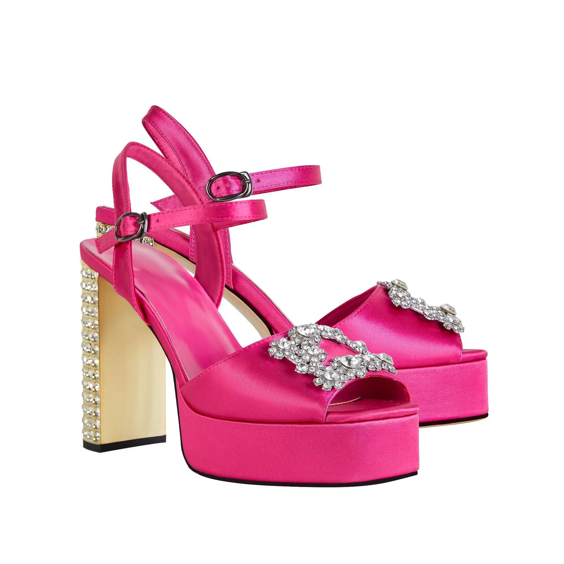 Rhinestone Sandals Women Rivet Thick High Heels Platform Zapatos Para One Word Belt Huaraches Buckle Strap Peep Toe Salto Luxury
Rhinestone Sandals Women Rivet Thick High Heels Platform Zapatos Para One Word Belt Huaraches Buckle Strap Peep Toe Salto Luxury