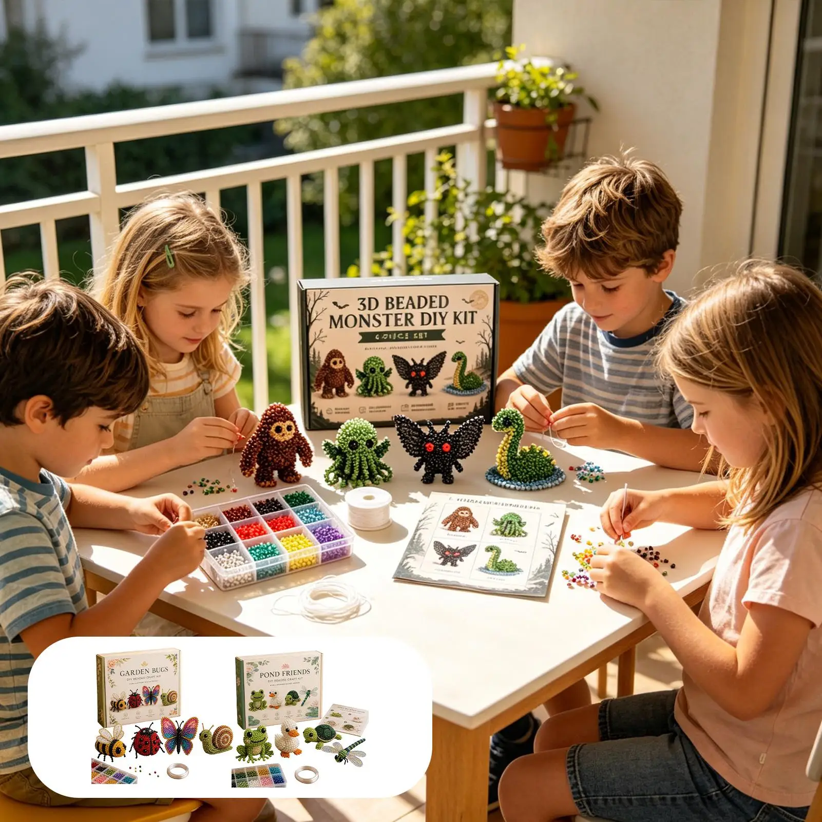DIY 3D Animals Bead Embroidery Set with Colorful Beads Beadwork Crafts Kit for Home Studio Teens Girls Women Enthusiasts
DIY 3D Animals Bead Embroidery Set with Colorful Beads Beadwork Crafts Kit for Home Studio Teens Girls Women Enthusiasts