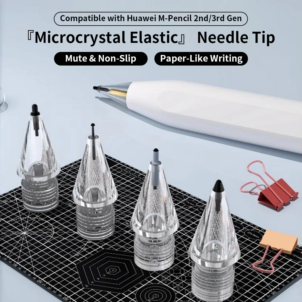 Replacable Pencil Tips for Huawei M-Pencil 2 3 Generation Silent Replacement Nibs Stylus Touch Pen for M-Pencil 2/3 Accessories
Replacable Pencil Tips for Huawei M-Pencil 2 3 Generation Silent Replacement Nibs Stylus Touch Pen for M-Pencil 2/3 Accessories