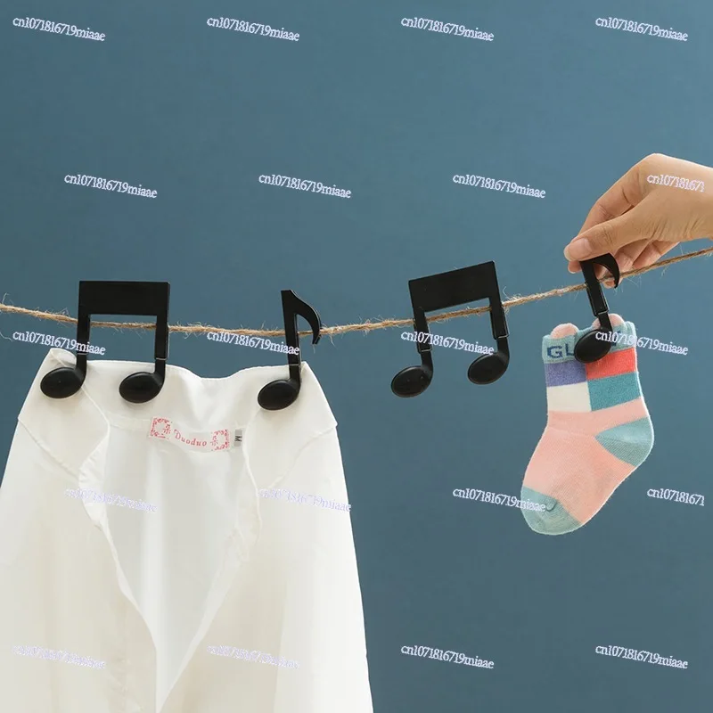 Creative Music Symbols Clothes Clip Music Note Clip, Clothes Clip Food Bag Sealing Clip, Outdoor Drying Rack
Creative Music Symbols Clothes Clip Music Note Clip, Clothes Clip Food Bag Sealing Clip, Outdoor Drying Rack