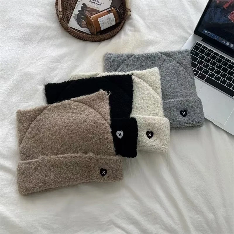 Korean Cute Cat Ears Beanies Caps for Men Autumn and Winter Thickened Thermal Ear Protection Alpaca Ring Pullover Women's Hats
Korean Cute Cat Ears Beanies Caps for Men Autumn and Winter Thickened Thermal Ear Protection Alpaca Ring Pullover Women's Hats