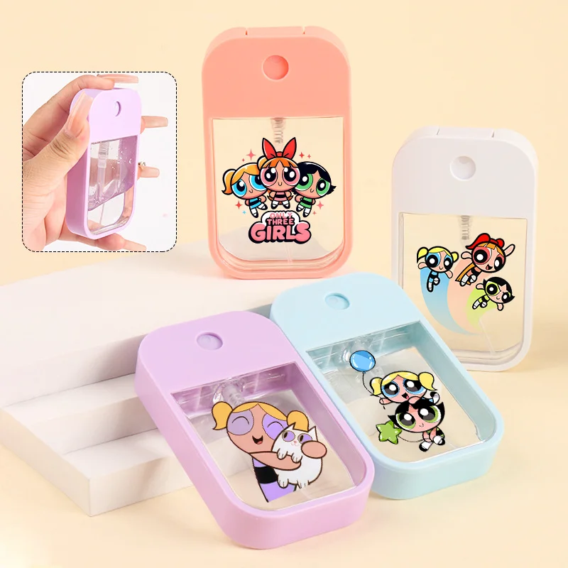 45ML The Powerpuff Girls Plastic Card Bottle Cute Anime Print Water Mist Spray Bottle Perfume Hand Sanitizer Spray Sprayer Gift
45ML The Powerpuff Girls Plastic Card Bottle Cute Anime Print Water Mist Spray Bottle Perfume Hand Sanitizer Spray Sprayer Gift