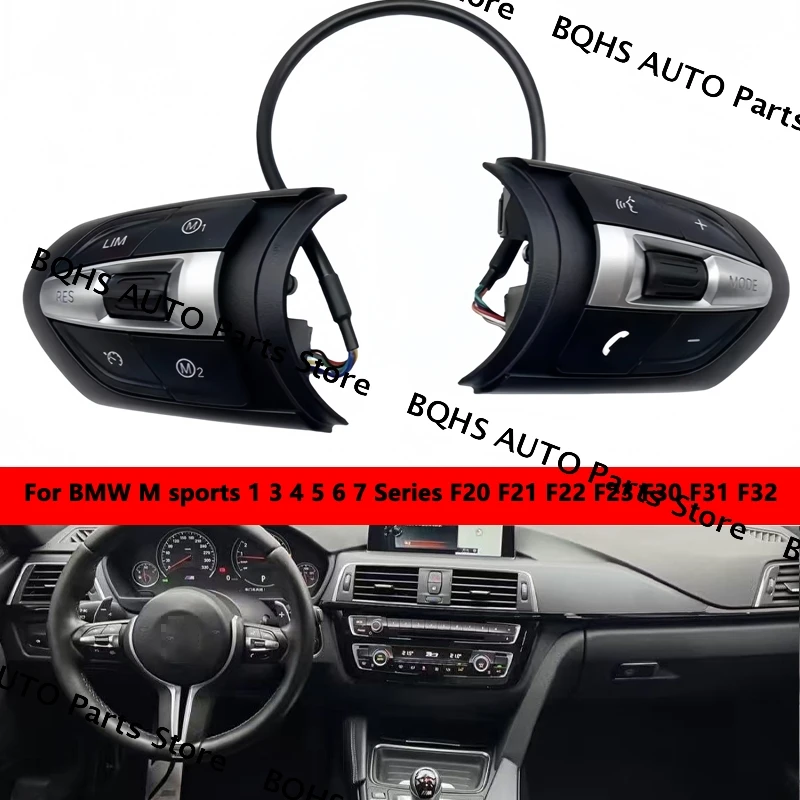 Автомобильный многофункциональный переключатель круиз-контроля на руле для BMW M Sports 1, 3, 4, 5, 6, 7 серии F20 F21 F22 F23 F30 F31 F32
Автомобильный многофункциональный переключатель круиз-контроля на руле для BMW M Sports 1, 3, 4, 5, 6, 7 серии F20 F21 F22 F23 F30 F31 F32