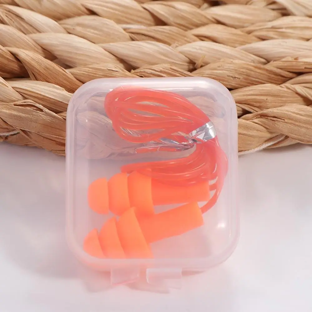Accessories Silicone Earplugs Nasal Protection Waterproof Earplugs with Rope Silicone Ear Plugs Nasal Clip Ear Plugs
Accessories Silicone Earplugs Nasal Protection Waterproof Earplugs with Rope Silicone Ear Plugs Nasal Clip Ear Plugs