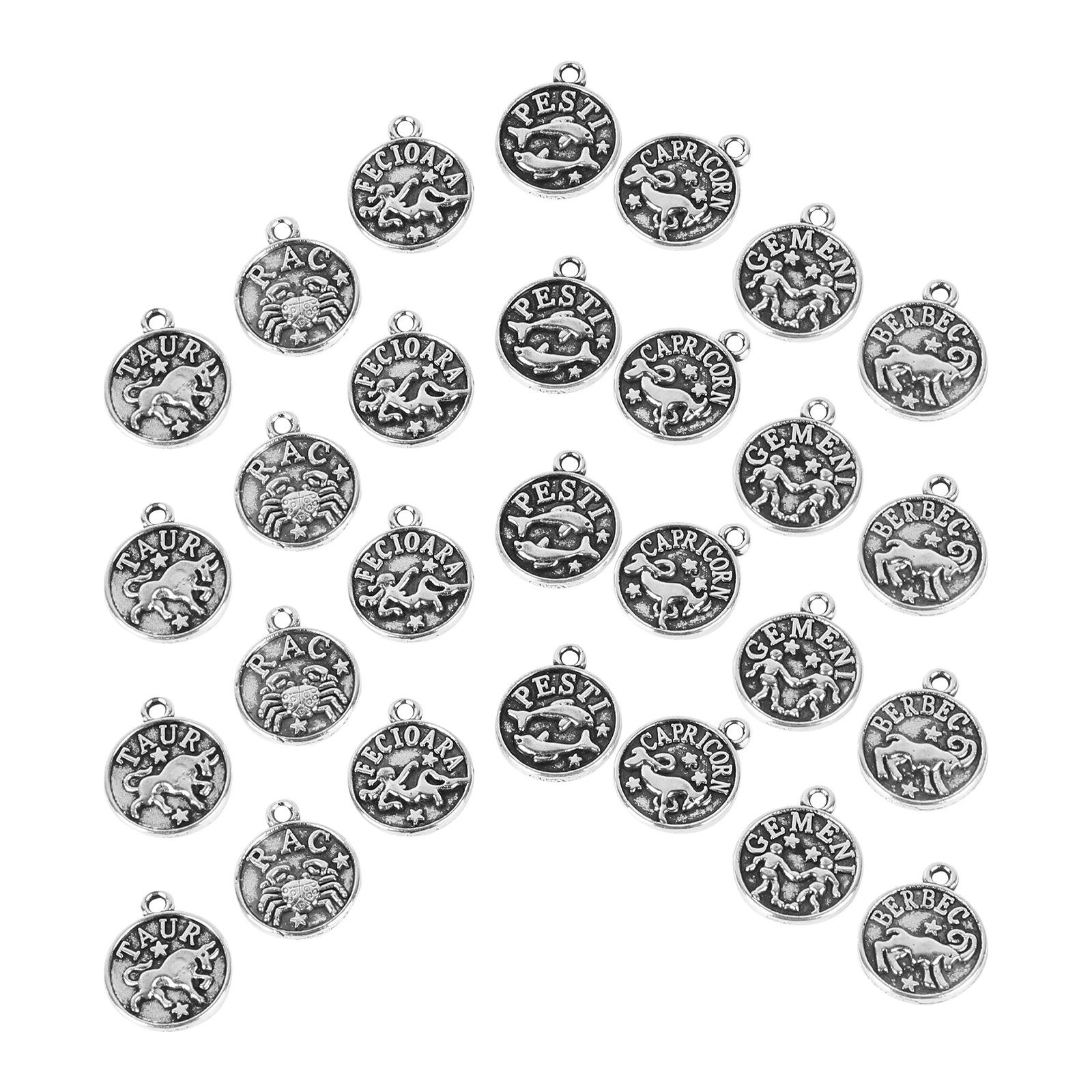 60pcs Pendants Vintage Alloy Decorative Jewelry Accessory Necklace Pendant DIY Supplies Bracelets Keychains
60pcs Pendants Vintage Alloy Decorative Jewelry Accessory Necklace Pendant DIY Supplies Bracelets Keychains