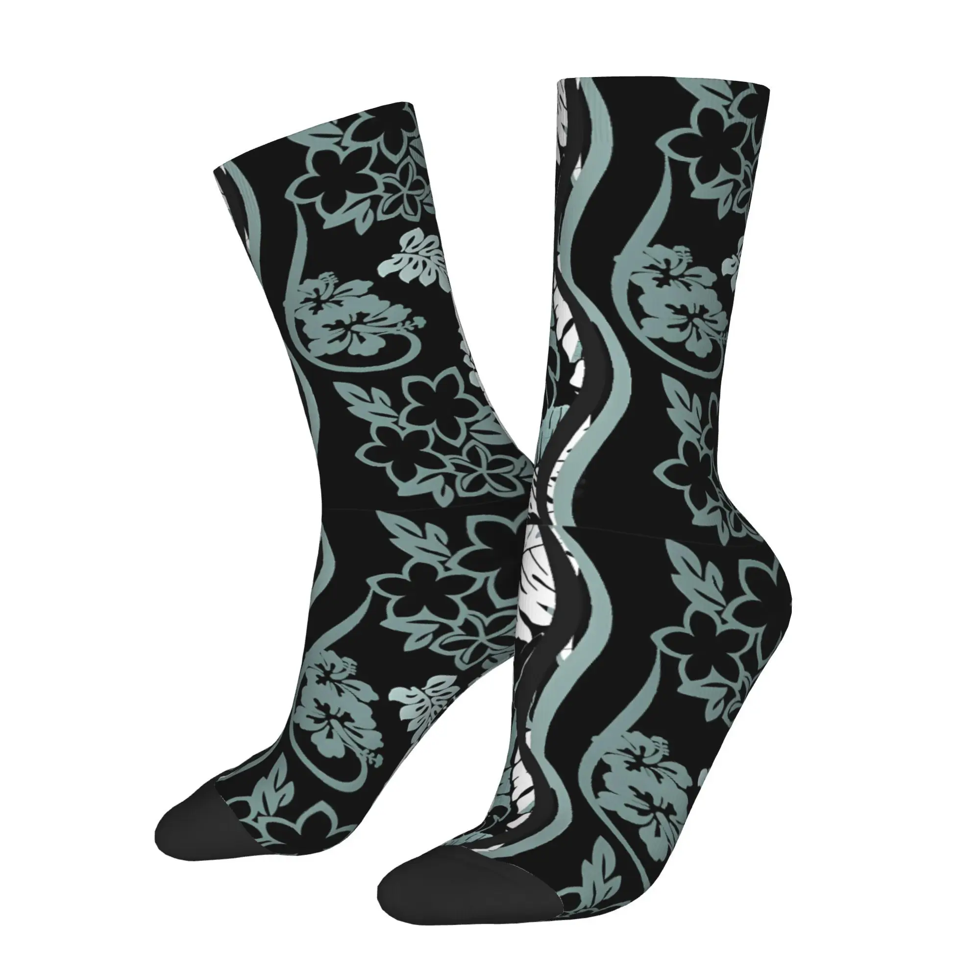 Funny Happy Sock for Men Traditional Hawaiian Print And Sea Green Floral Accent Hip Hop Pattern Printed Crew Sock Casual Gift
Funny Happy Sock for Men Traditional Hawaiian Print And Sea Green Floral Accent Hip Hop Pattern Printed Crew Sock Casual Gift