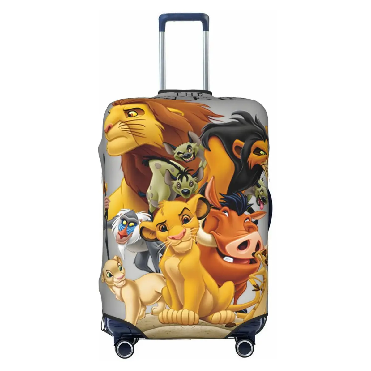 Custom The Lion King Hakuna Matata Suitcase Cover Washable Simba Cub Luggage Protective Covers for 18-32 inch
Custom The Lion King Hakuna Matata Suitcase Cover Washable Simba Cub Luggage Protective Covers for 18-32 inch