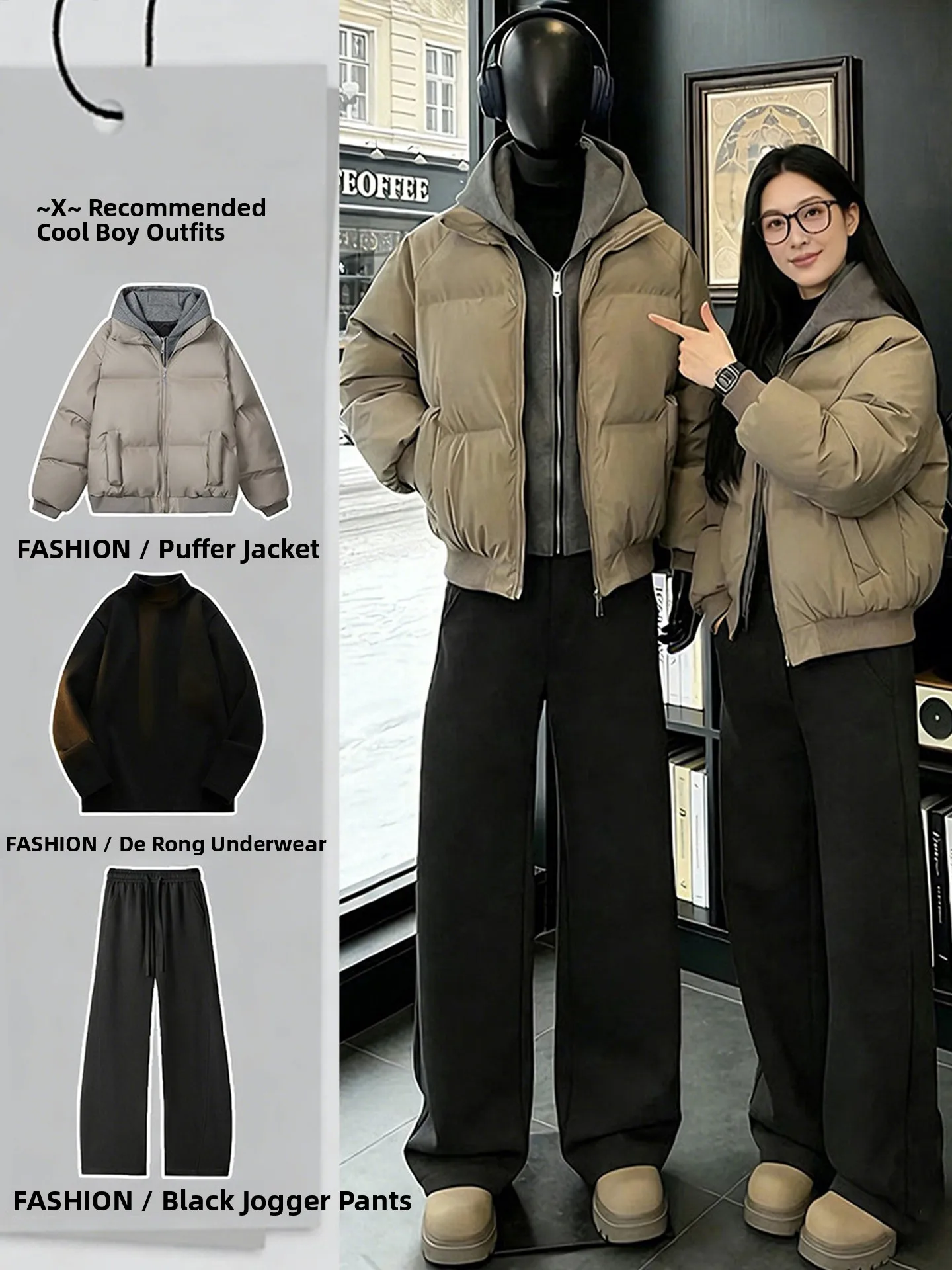 American Retro Men's down Cotton Jaet with Hood PU Leather Outerwear Winter Warm Thiened Zipper Closure Color
American Retro Men's down Cotton Jaet with Hood PU Leather Outerwear Winter Warm Thiened Zipper Closure Color