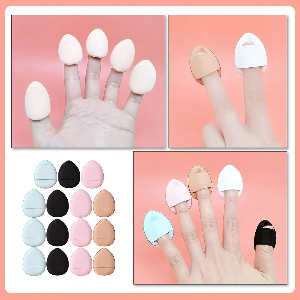 15Pcs Mini Finger Makeup Sponge for Foundation Blush Concealer Reusable Soft Breathable Powder Applicators
15Pcs Mini Finger Makeup Sponge for Foundation Blush Concealer Reusable Soft Breathable Powder Applicators