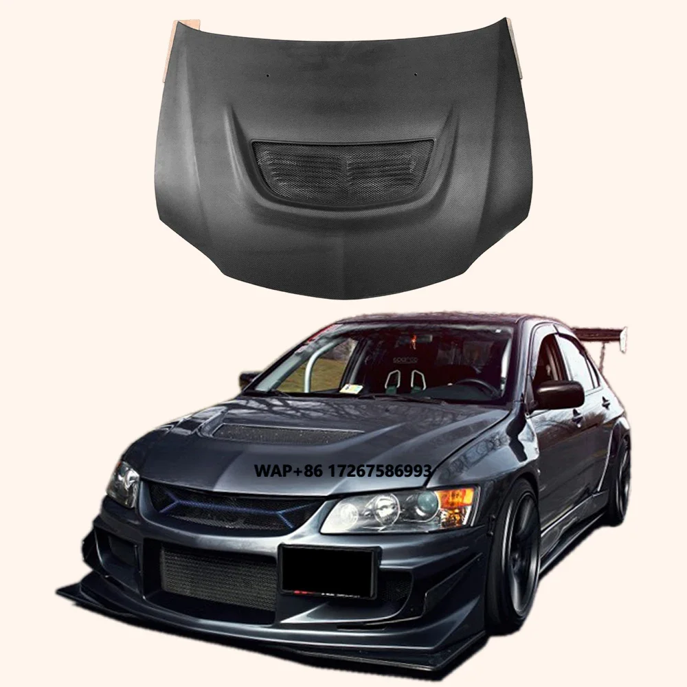 For Evolution EVO 7 8 9 OE Type Matte Double Carbon Front Hood Bonnet
For Evolution EVO 7 8 9 OE Type Matte Double Carbon Front Hood Bonnet