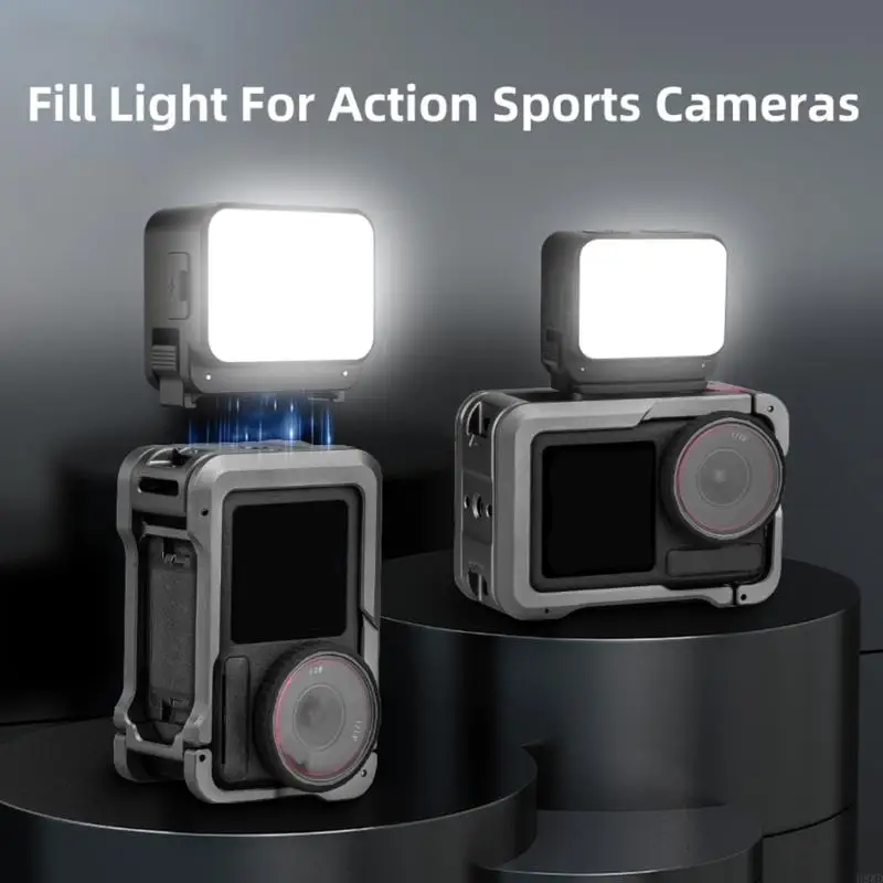 Action Camera Video Light IPX4 Waterproof Attachment 3 Color Temperatures 150Lux Brightness Cold Shoe H8WD
Action Camera Video Light IPX4 Waterproof Attachment 3 Color Temperatures 150Lux Brightness Cold Shoe H8WD