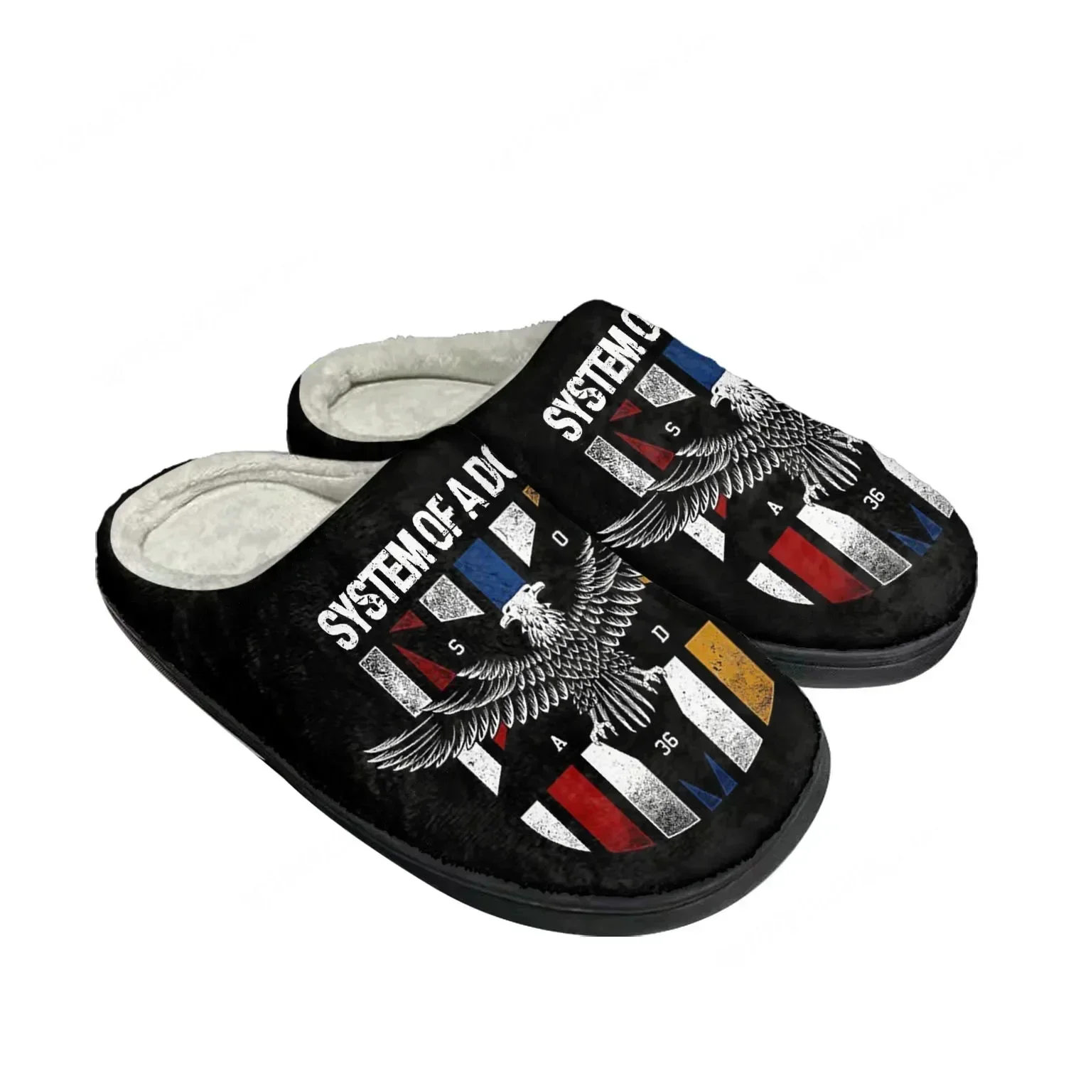 System of a Down Home Cotton Slippers Mens Womens Plush Bedroom Casual Keep Warm Shoes Thermal Indoor Slipper Customized Shoe
System of a Down Home Cotton Slippers Mens Womens Plush Bedroom Casual Keep Warm Shoes Thermal Indoor Slipper Customized Shoe