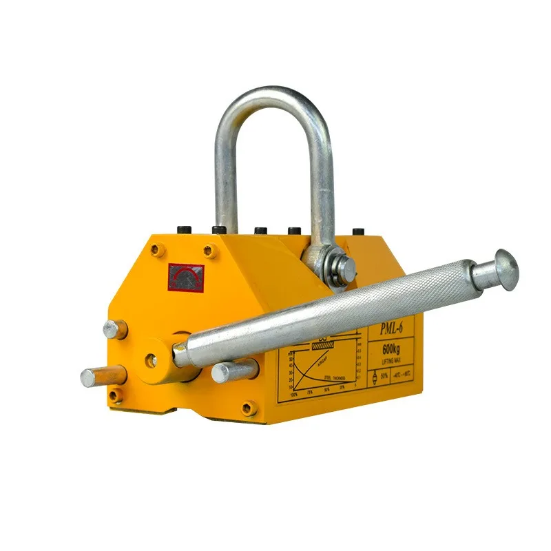 Electromagnet chuck Manual magnetic force 1-5 tons hanging magnet chuck Magnetic lifting device
Electromagnet chuck Manual magnetic force 1-5 tons hanging magnet chuck Magnetic lifting device