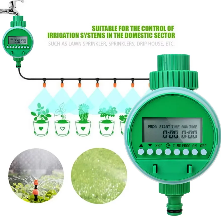 Automatic Watering Timer Simple Operation Garden Applicable Waterproof Digital Timer for Plant Care And Garden Irrigation
Automatic Watering Timer Simple Operation Garden Applicable Waterproof Digital Timer for Plant Care And Garden Irrigation