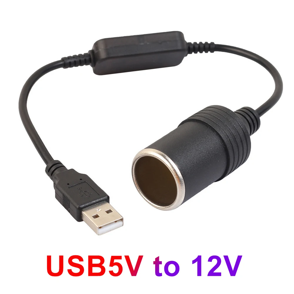 5V To 12V Car Cigarette Lighter Socket USB Converter Power Adapter Controller Plug Connector Automotive Accessories Interior
5V To 12V Car Cigarette Lighter Socket USB Converter Power Adapter Controller Plug Connector Automotive Accessories Interior
