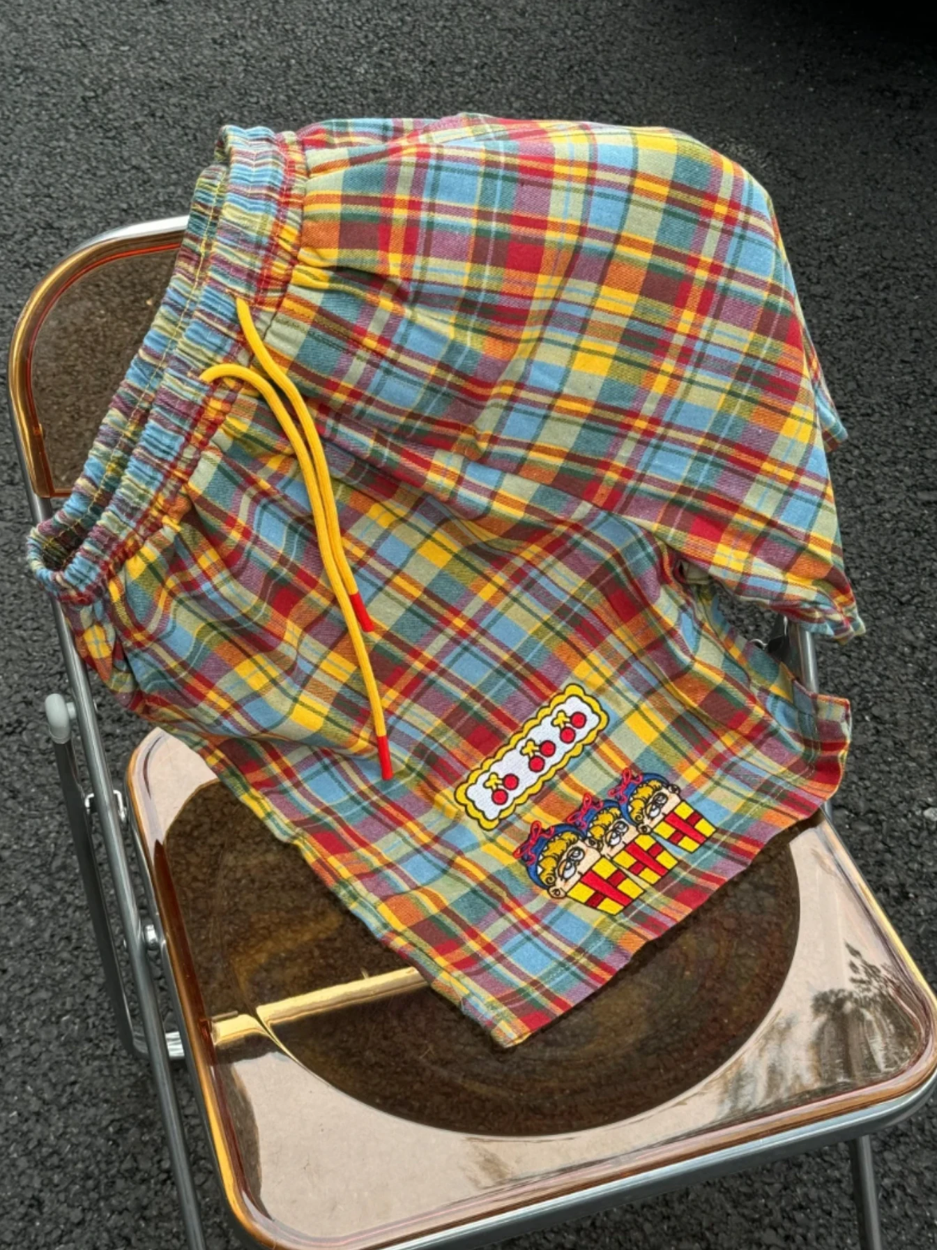 Плед Dopne с вышивкой из мультфильма 5- четверти Dstring orts ex Summer American Casual Versatile Couple orts 
Плед Dopne с вышивкой из мультфильма 5- четверти Dstring orts ex Summer American Casual Versatile Couple orts