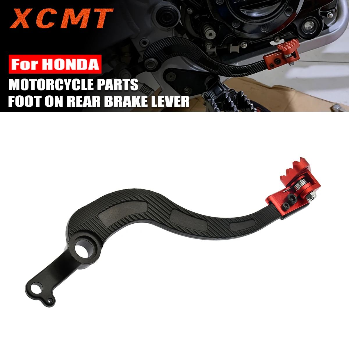 CNC Rear Brake Lever Pedal For Honda CRF250X CRF450X Motorcycle Alloy Foot Brake Arm With Foldable Tip Stainless Teeth Parts
CNC Rear Brake Lever Pedal For Honda CRF250X CRF450X Motorcycle Alloy Foot Brake Arm With Foldable Tip Stainless Teeth Parts