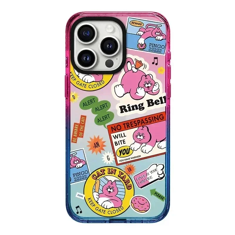 Cartoon Cat 2.0 Acrylic Colorful Border Phone Case Cover for IPhone 11 12 13 14 15 Pro Max Case for IPhone 14 Pro
Cartoon Cat 2.0 Acrylic Colorful Border Phone Case Cover for IPhone 11 12 13 14 15 Pro Max Case for IPhone 14 Pro