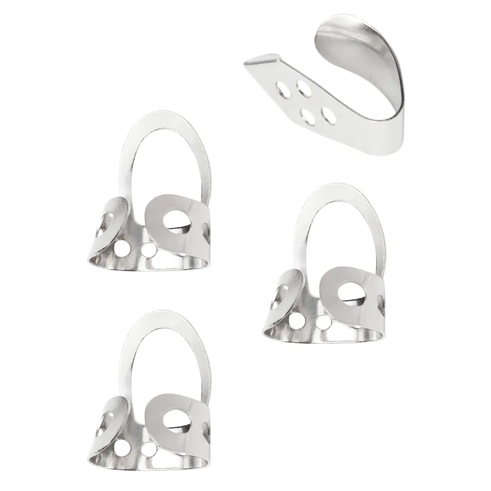 Instruments Banjo Pick Useful Thumb Guitar Picks with Hole Accessories Silver Multipurpose Finger Multifunctional Adjustable
Instruments Banjo Pick Useful Thumb Guitar Picks with Hole Accessories Silver Multipurpose Finger Multifunctional Adjustable