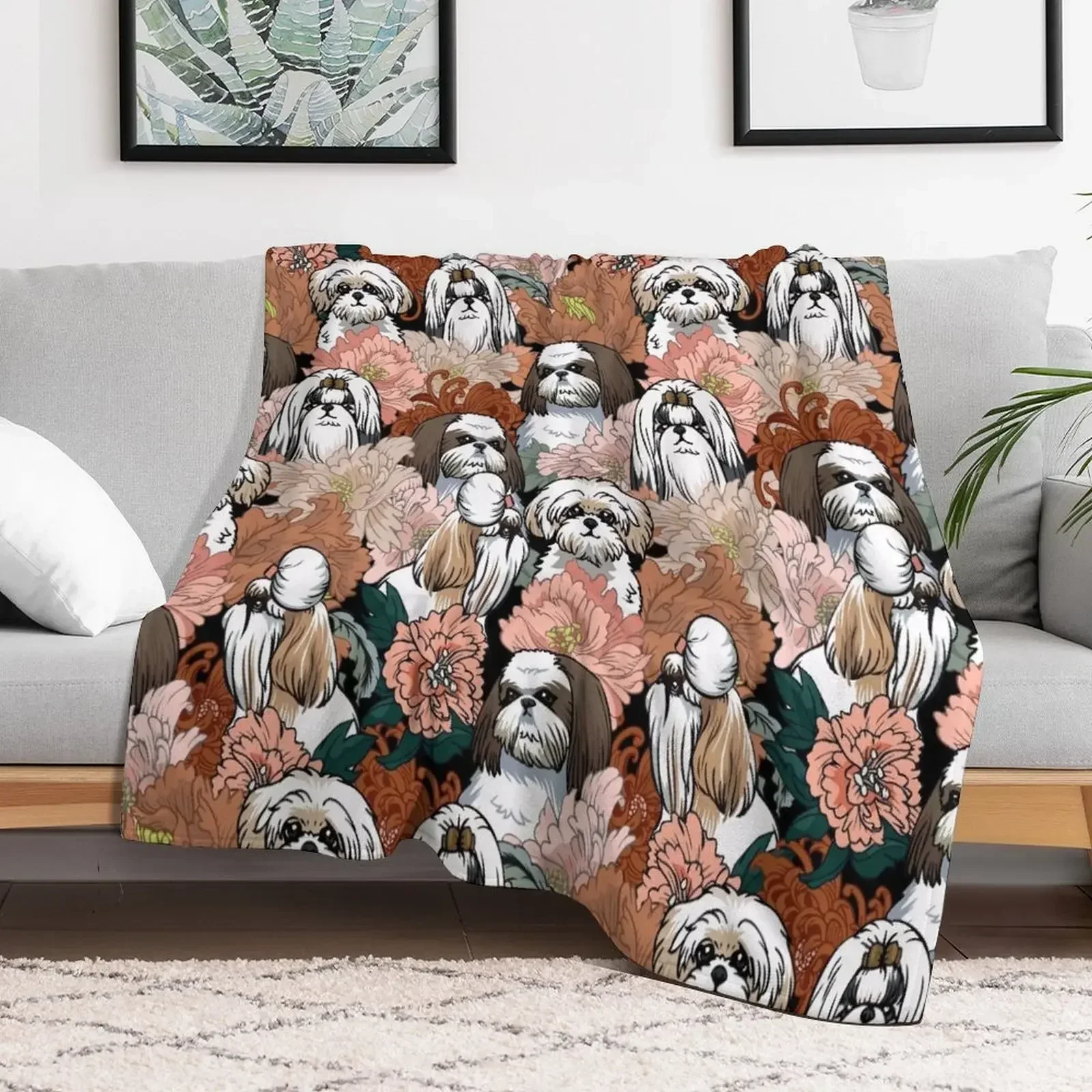 Because Shih Tzu Throw Blanket Plaid on the sofa Flannel Fabric Sofas Single Blankets Soft Plaid Bed linens Blankets
Because Shih Tzu Throw Blanket Plaid on the sofa Flannel Fabric Sofas Single Blankets Soft Plaid Bed linens Blankets