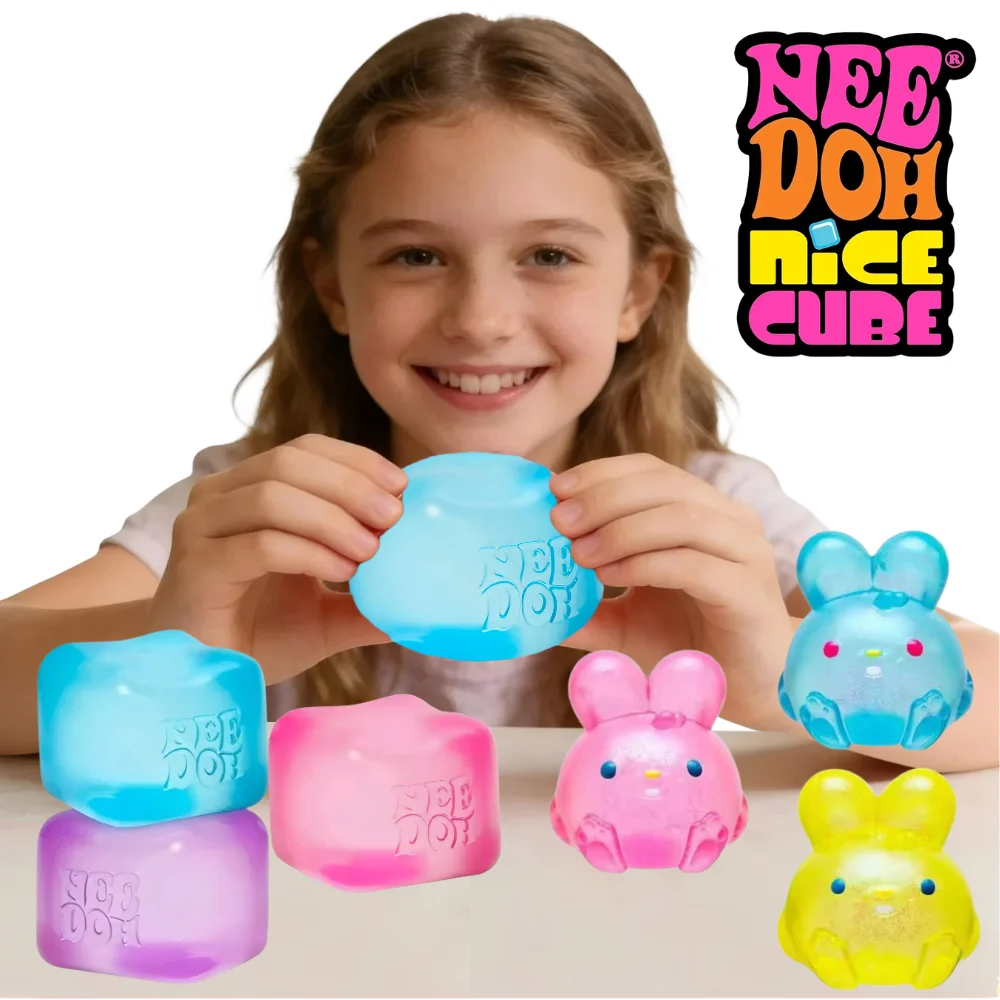 Schylling Needoh Nice Cube Sensory Fidget Cube Stress Relief Squishy Cube Anti-Anxiety Squeeze Object For Focus ADHD Population
Schylling Needoh Nice Cube Sensory Fidget Cube Stress Relief Squishy Cube Anti-Anxiety Squeeze Object For Focus ADHD Population