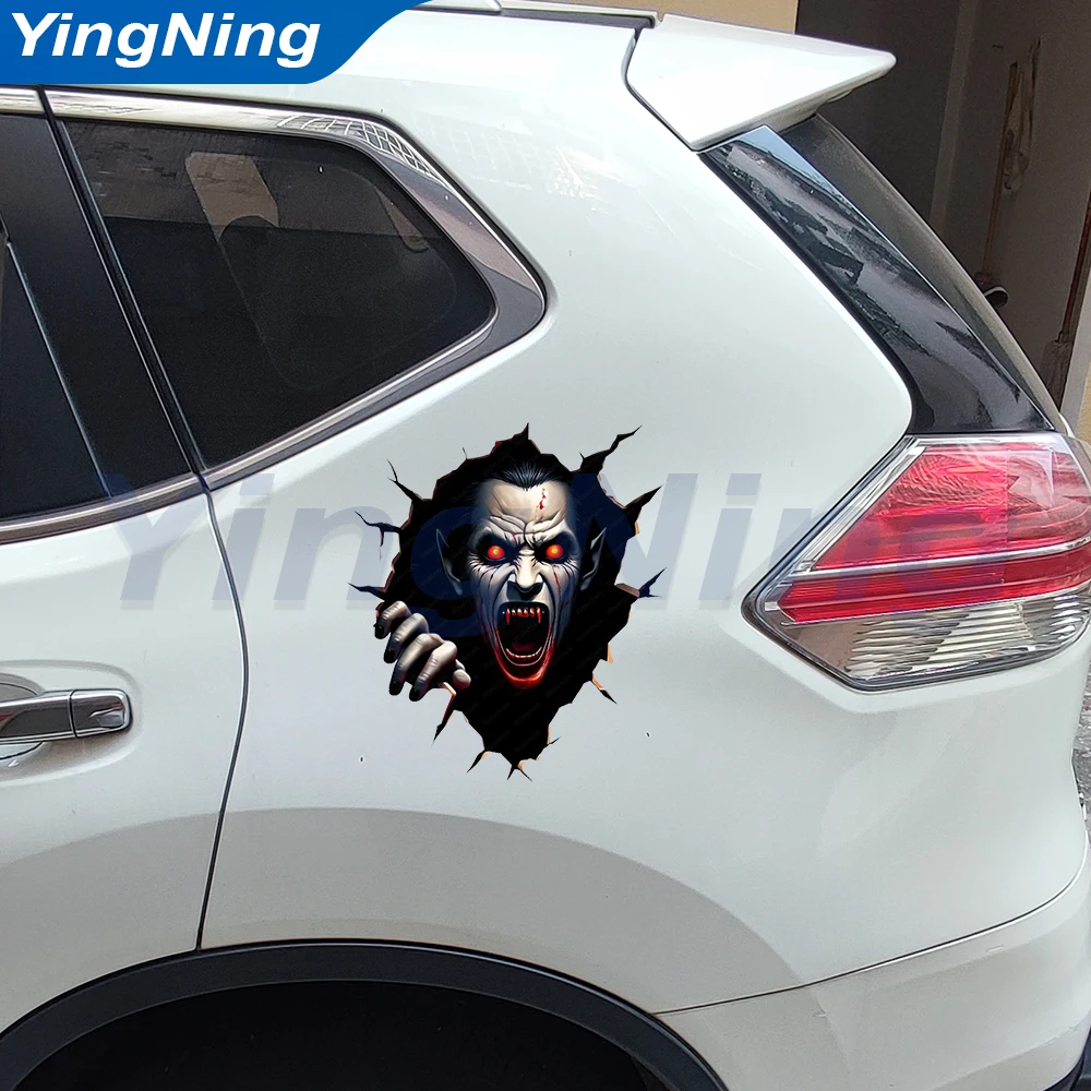 Creative 3D Peeking Vampire Car Stickers Waterproof Horror Monster Decals Funny Realistic Ghost Sticker for Window Bumper Decor
Creative 3D Peeking Vampire Car Stickers Waterproof Horror Monster Decals Funny Realistic Ghost Sticker for Window Bumper Decor