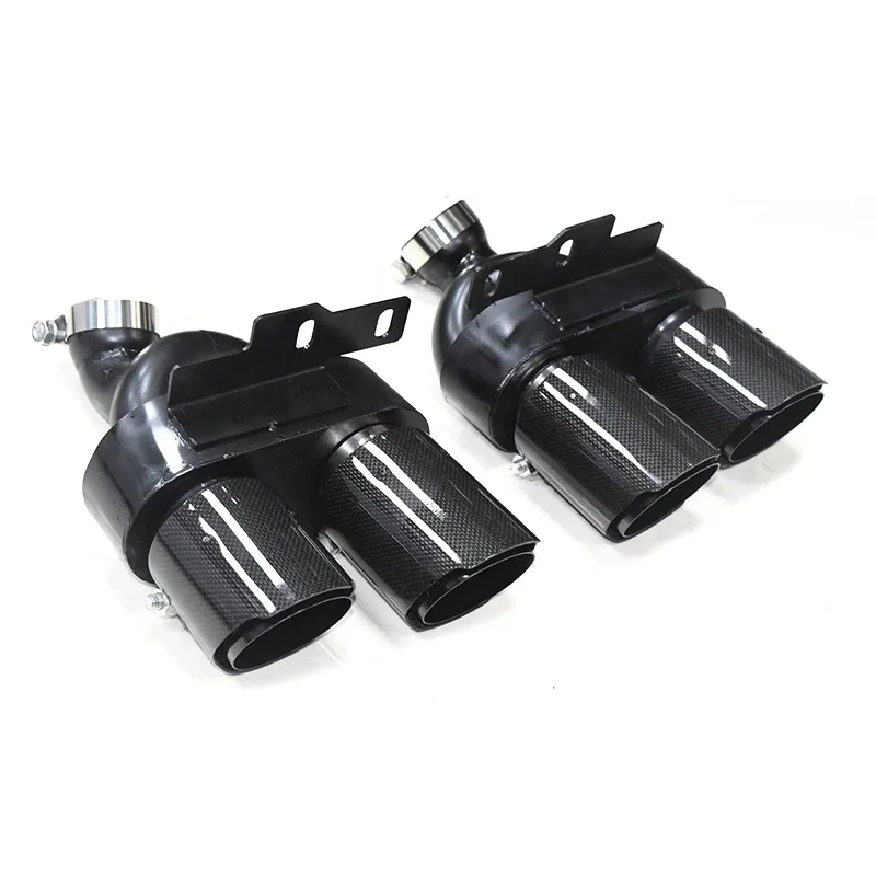 Exhaust Pipes for Audi A6 C8 Muffler Tip Audi A7 S6 S7 Real Carbon Fiber Quad Exhaust Tips Upgrade Exhaust System HKS OEM
Exhaust Pipes for Audi A6 C8 Muffler Tip Audi A7 S6 S7 Real Carbon Fiber Quad Exhaust Tips Upgrade Exhaust System HKS OEM