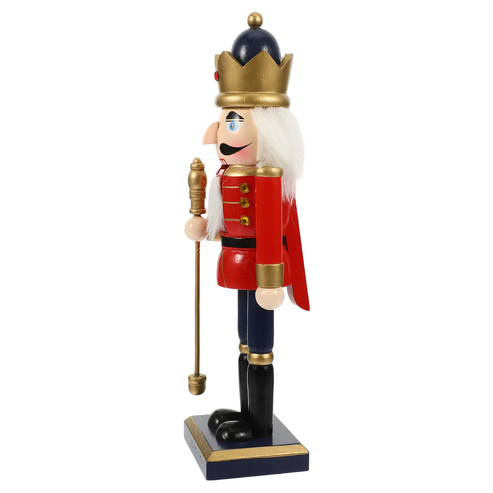 Wooden Nutcracker Statue Colorful Handcrafted Xmas Nutcracker Decoration Christmas Desktop Decor Holiday Gift Christmas Gift
Wooden Nutcracker Statue Colorful Handcrafted Xmas Nutcracker Decoration Christmas Desktop Decor Holiday Gift Christmas Gift