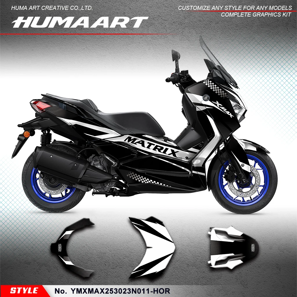 Наклейки для мотоцикла HUMAART, наклейки для Yamaha XMAX 250 300 2023, YMXMAX253023N011-HOR
Наклейки для мотоцикла HUMAART, наклейки для Yamaha XMAX 250 300 2023, YMXMAX253023N011-HOR
