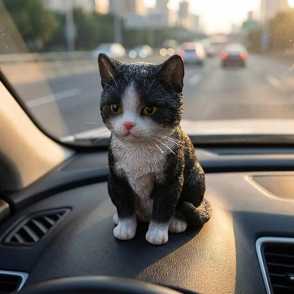 Orange Cat Cat Statues Figurines Cartoon Style Tiger Spot Sitting Cat Pet Model Simulation Craft Cute Design Cat Decoration
Orange Cat Cat Statues Figurines Cartoon Style Tiger Spot Sitting Cat Pet Model Simulation Craft Cute Design Cat Decoration