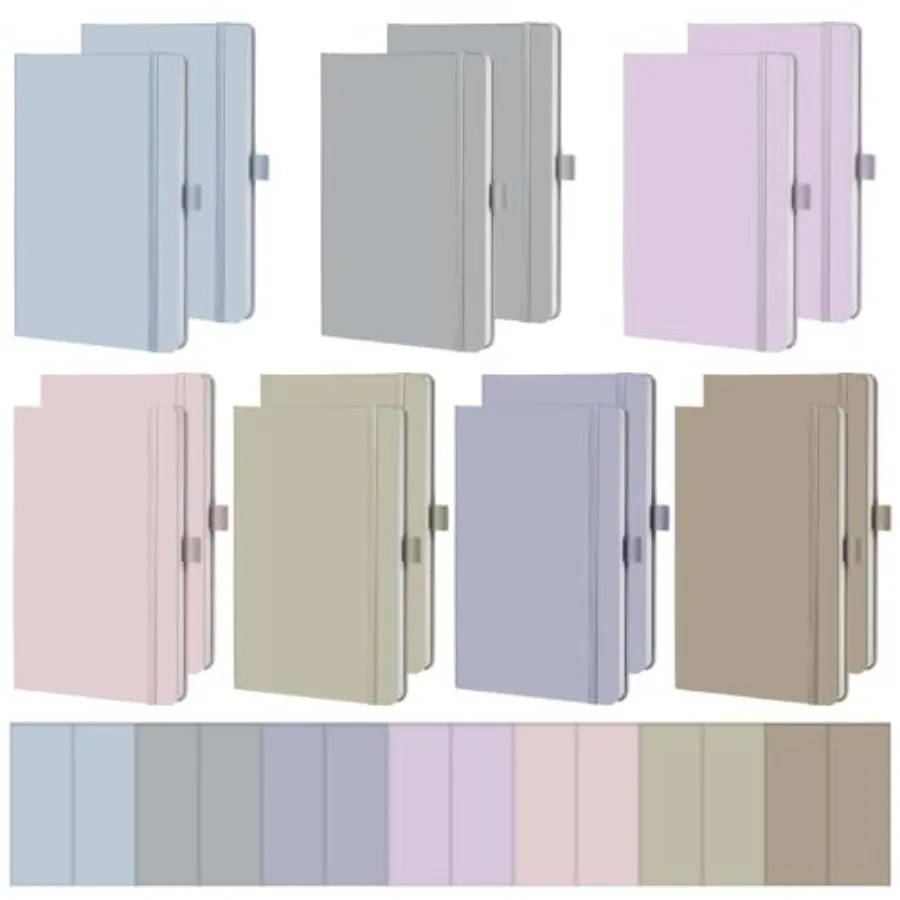 Pack Hardcover Journal Notebooks Bulk Journaling Notebook Wide Ruled PU Leather Ruled Lined Journals with Pen Holder for School
Pack Hardcover Journal Notebooks Bulk Journaling Notebook Wide Ruled PU Leather Ruled Lined Journals with Pen Holder for School