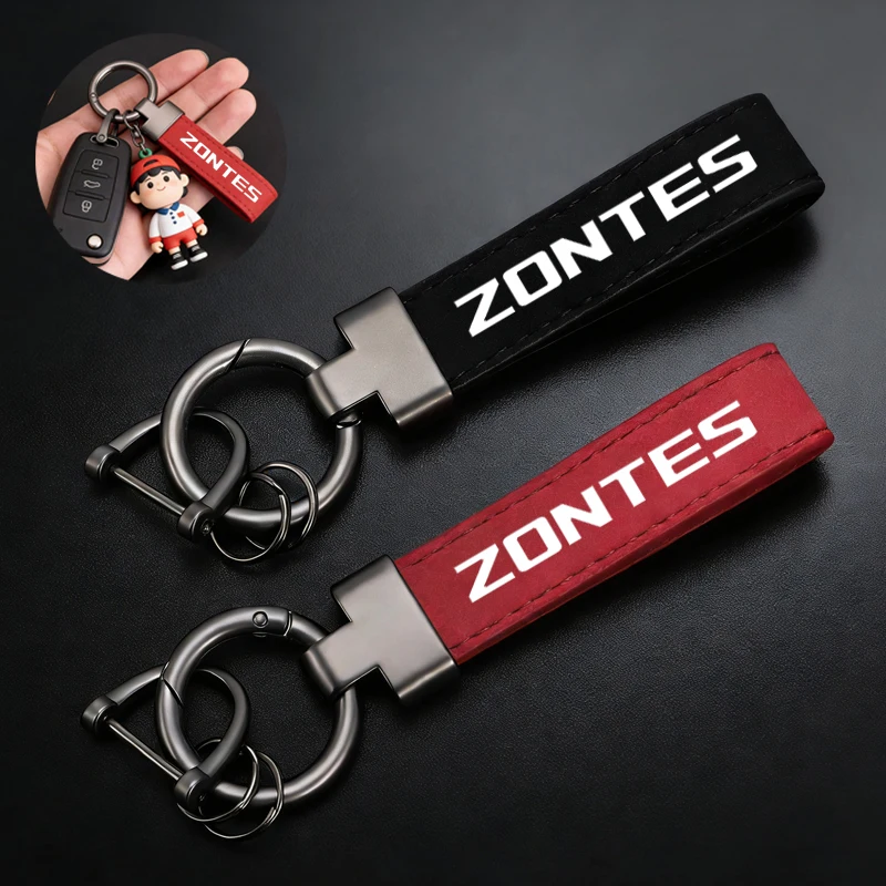 High-Grade Leather Suede Keychain Motorcycle Key Ring For ZONTES 368G 368D 368E 368K 350E 703F 703RR personality Accessories
High-Grade Leather Suede Keychain Motorcycle Key Ring For ZONTES 368G 368D 368E 368K 350E 703F 703RR personality Accessories