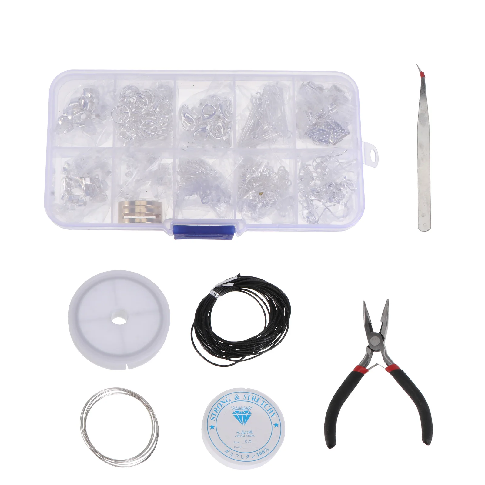 DIY Jewelry Making Tools Pliers Tweezers Cords Bracelets Necklaces Earrings Starter Supplies Adults Beginners Jewelry
DIY Jewelry Making Tools Pliers Tweezers Cords Bracelets Necklaces Earrings Starter Supplies Adults Beginners Jewelry