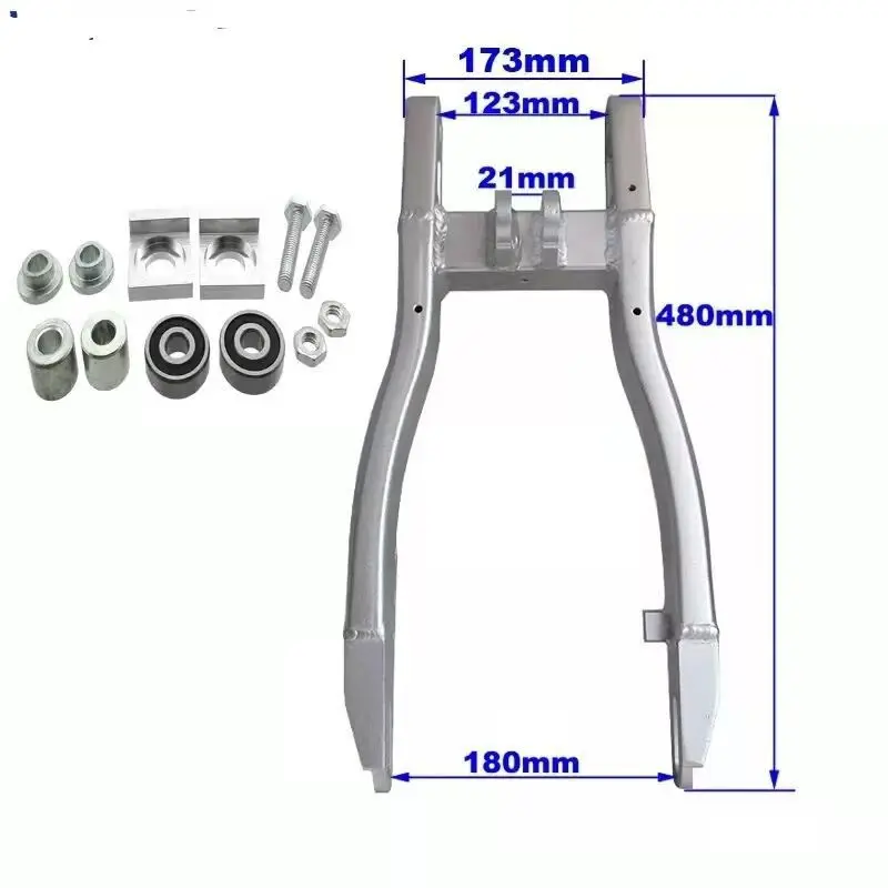 Off-road motorcycle mountain aluminum alloy rear flat fork CRF50 TTR ZRF12 inch 14 inch flat fork modification accessories
Off-road motorcycle mountain aluminum alloy rear flat fork CRF50 TTR ZRF12 inch 14 inch flat fork modification accessories