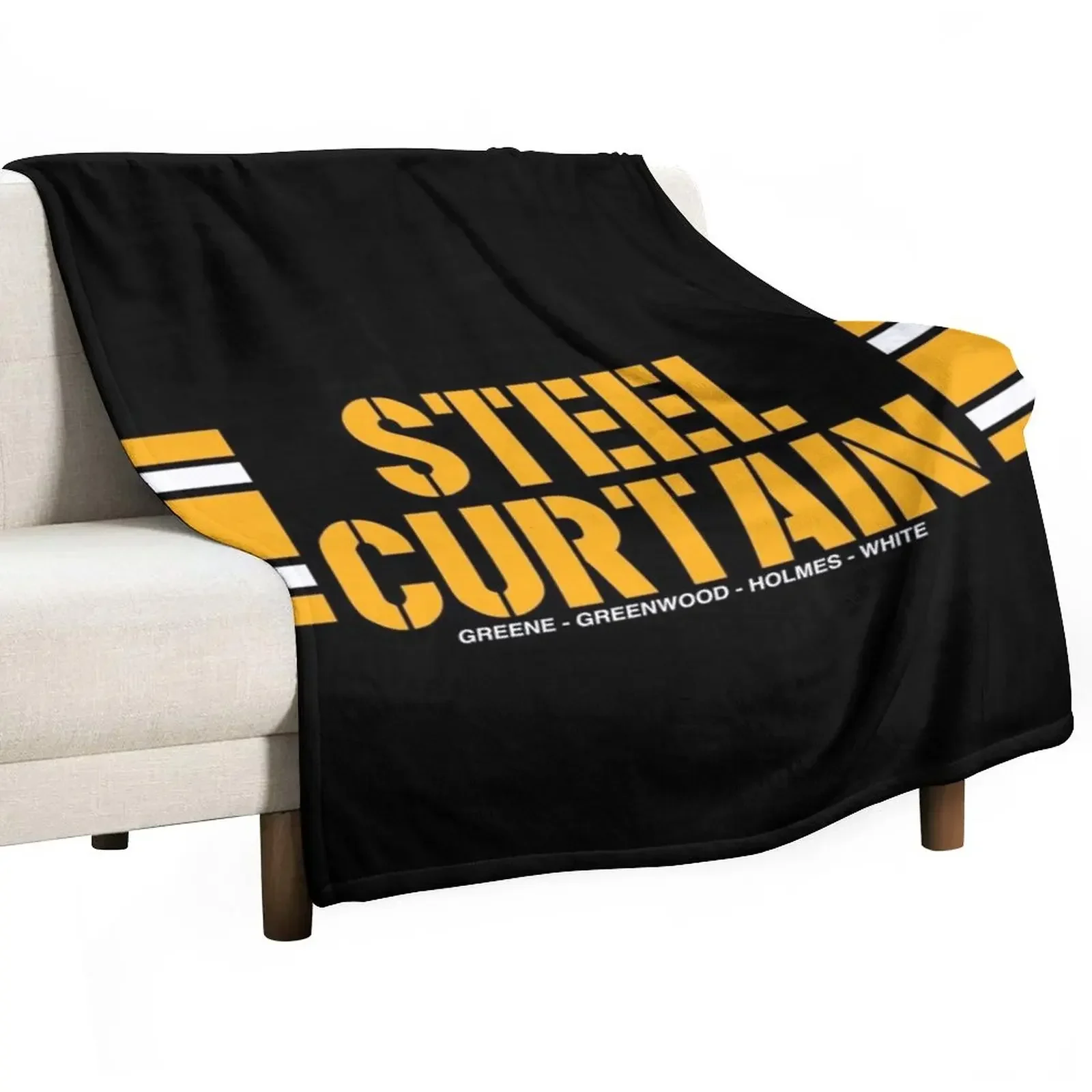 STEEL CURTAIN Throw Blanket Stuffeds Winter beds Vintage Flannel Fabric Blankets
STEEL CURTAIN Throw Blanket Stuffeds Winter beds Vintage Flannel Fabric Blankets