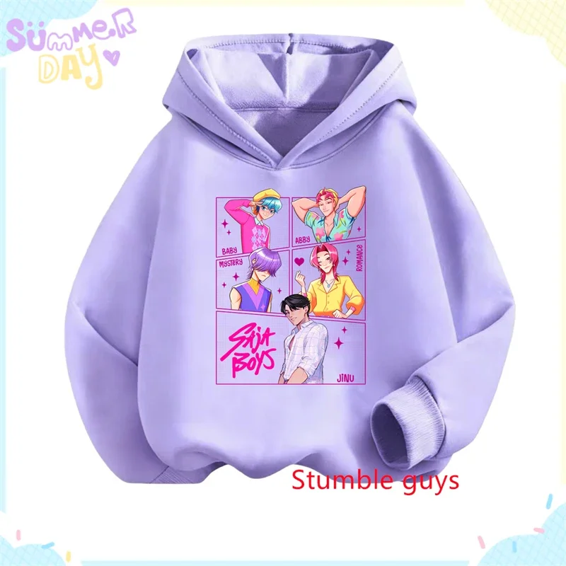 Kpop Demon Hunters Anime Girls Hoodie Autumn Rumi Trendy Sweet Stylish Print Shiny Hooded Sweatshirt
Kpop Demon Hunters Anime Girls Hoodie Autumn Rumi Trendy Sweet Stylish Print Shiny Hooded Sweatshirt