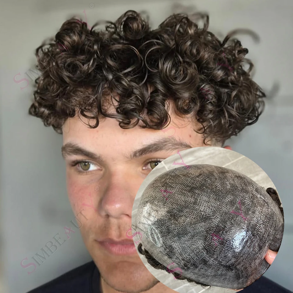 Светло-коричневый # 6 # Мужской прочный парик из натуральных волос с естественной линией роста волос, 24 мм, кудрявый, на кожаной основе, черный, протез для волос
Светло-коричневый # 6 # Мужской прочный парик из натуральных волос с естественной линией роста волос, 24 мм, кудрявый, на кожаной основе, черный, протез для волос