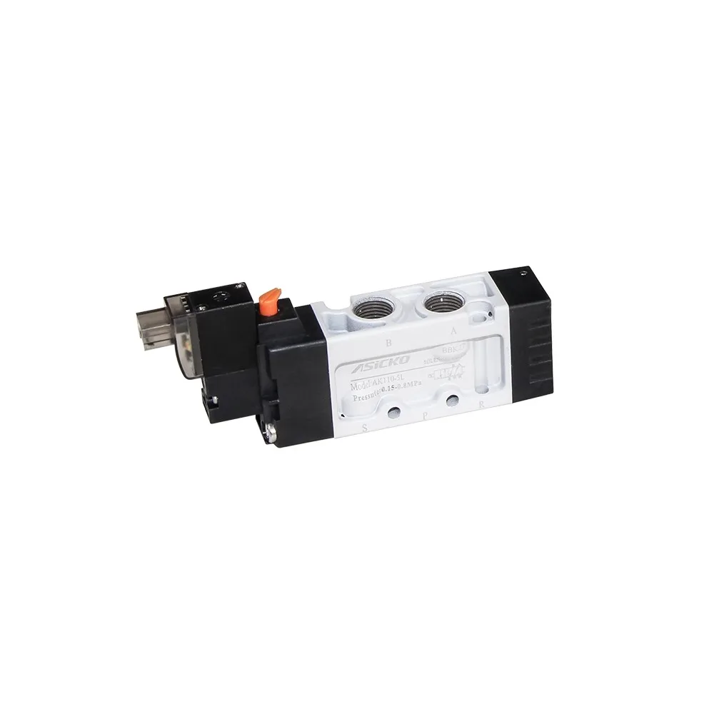 Pneumatic Solenoid Control Valve 4V110-06 5V110 AK110 120 24V Sewing Equipment Pattern Machine
Pneumatic Solenoid Control Valve 4V110-06 5V110 AK110 120 24V Sewing Equipment Pattern Machine