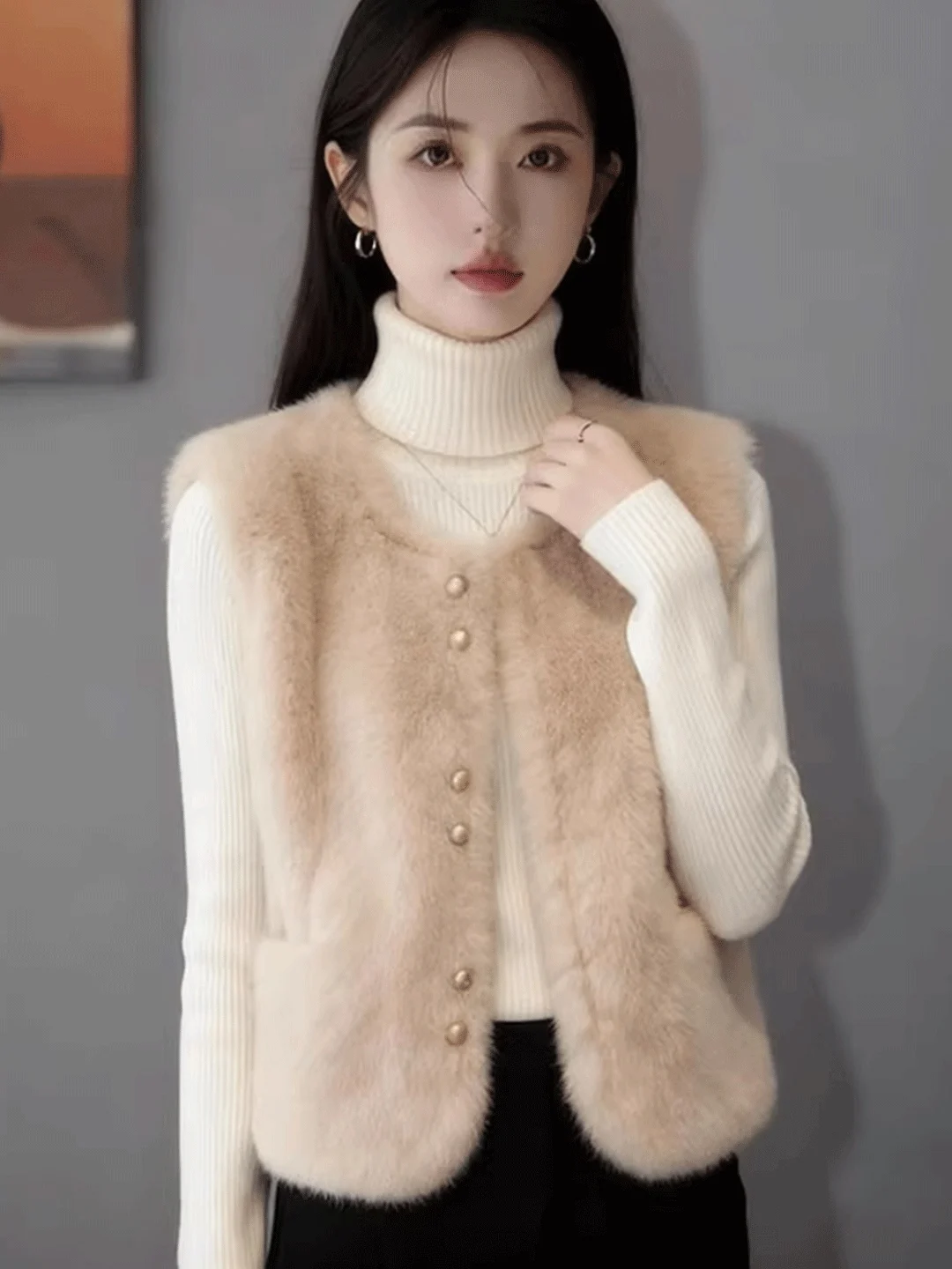 Sli ort Svel Vest Winter Faionable Inner Wear Beautiful Unique Korean Sle Ele Luxury Women's Top
Sli ort Svel Vest Winter Faionable Inner Wear Beautiful Unique Korean Sle Ele Luxury Women's Top